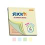 Self-adhesive note, 76x76 mm, 100 sheets, STICK N, pastel colors